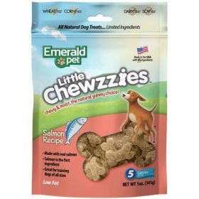Emerald Pet Little Chewzzies Soft Training Treats Salmon - 5 oz