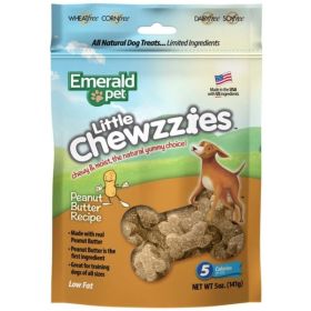 Emerald Pet Little Chewzzies Training Treats Peanut Butter - 5 oz