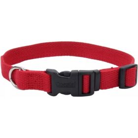 Coastal Pet New Earth Soy Adjustable Collar Cranberry