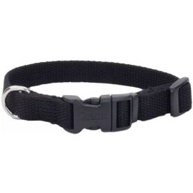 Coastal Pet New Earth Soy Adjustable Collar Onyx Black