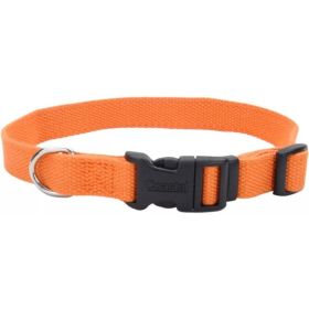 Coastal Pet New Earth Soy Dog Collar Orange - 6-8''L x 3/8"W