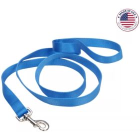 Coastal Pet Single-Ply Nylon Dog Leash Blue - 4 feet x 5/8"W