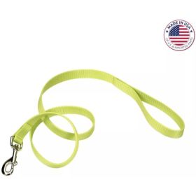 Coastal Pet Single-Ply Nylon Dog Leash Green - 6 feet x 3/8"W
