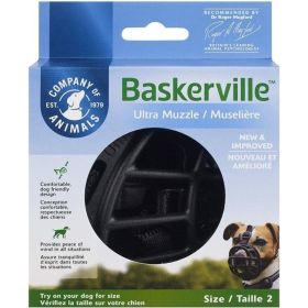 Baskerville Ultra Muzzle Size 2 - 12-25 lbs - Nose Crcmfrnc 10.5"