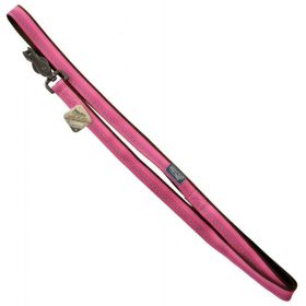 K9 Explorer Reflective Leash Scissor Snap - Rosebud - 6' x 5/8"