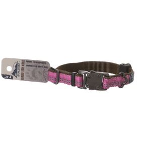 K9 Explorer Reflective Adjustable Collar - Rosebud - 8"-12" x 5/8