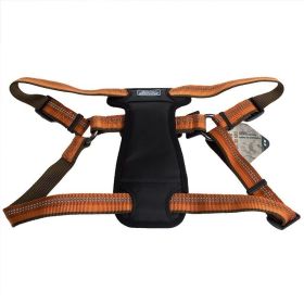 K9 Explorer Reflective Adjust Harness - Orange - 26"-38" Girth