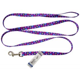 Pet Attire Styles Nylon Dog Leash - Special Paw - 6' x 5/8"