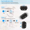 Dog Bark Collar Rchrgble Waterproof Beep Vibration Stimulation
