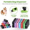 45 Rolls 675 Count Dog Waste Bags Disposable with Dispenser