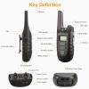 Dog Training Collar IP67 Waterproof Rechargeable Shock Collar