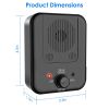 Ultrasonic Anti-barking Device Max Sensing Deterrent 33 Levels