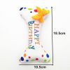 Dog plush toys; pets gnawing bones; sounding toys; teeth cleaning
