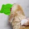 Lick Mat for Dogs Slow Feeder Bowl, Pet Lick Mat for Anxiety, Use in Shower & Bath with Suction Cup
