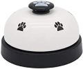 Pet Training Bell Clicker with Non Skid Base, Potty Training Clock