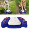 Dog Sprinkler Canine Water Easy Paw Activated 2 Aqua Outlet Modes Hose Dispenser