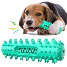 Toothbrush for Pet Dog Molar Stick Chew Tooth Cleaner Brushing Stick Natural Rubber (Color: Blue)