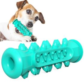 Dog Molar Toothbrush Toys Chew Safe Dental Care Soft Pet Cleaning toy (Color: Basic Blue)