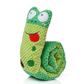 Dog Puzzle Toys Squeaky Game Training Foraging Toy for Small Medium Large Dogs (Color: Style 2)