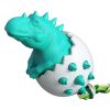 Dog Molar Stick Pet Bite-Resistant Interactive Puzzle Cleaning Teeth Fun Dinosaur Egg Toy
