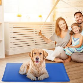 Pet Dog Cooling Mat Pressure Activated Gel Cooling Mat Pad Cooling Bed Mats Portable L Size (size: XL)