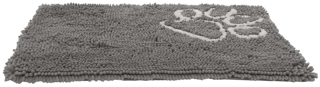 Pet Life Quick-Drying Anti-Skid and Machine Washable Dog Mat (Color: grey)