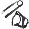Reflective Padded Dog Leash and Harness
