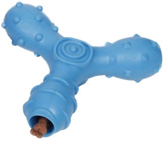 Pet Life Treat Dispensing and Chewing Interactive Dog Toy (Color: Blue)