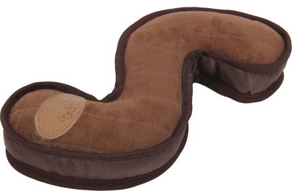 Pet Life 'The Outpack' Oxford Nylon Mesh Squeaking Plush Toy (Color: brown)