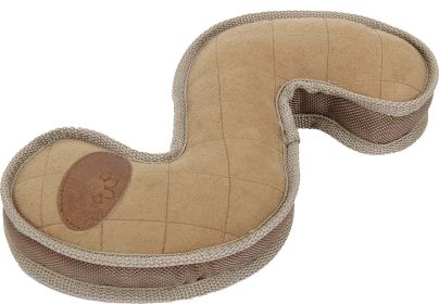 Pet Life 'The Outpack' Oxford Nylon Mesh Squeaking Plush Toy (Color: Khaki)
