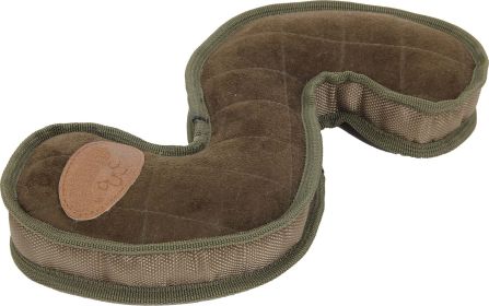 Pet Life 'The Outpack' Oxford Nylon Mesh Squeaking Plush Toy (Color: Olive Green)