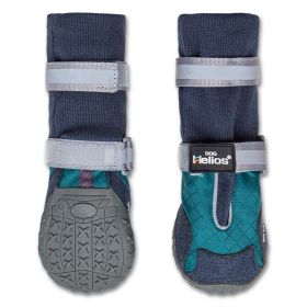 Dog Helios 'Traverse' Premium Grip High-Ankle Dog Boots (Color: Blue)