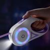 Streamer Led Lights Dog Automatic Nylon Leads Premium Walking Leads Traction Rope