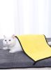 New coral velvet pet dry towel dog bath towel soft pet bath towel