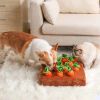 12 Plush Carrots Enrichment Dog Puzzle Toys Hide and Seek Carrot Farm Dog