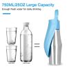 25OZ Portable Dog Water Bottle Stainless Steel Water Dispenser Leak-Proof Design