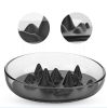 Pet Life 'Cirlicue' Mountain Shaped Slow Feeding Pet Bowl