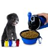 Storage Pet Food and Water Cup Collapsible Water Bowl