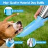 25OZ Portable Dog Water Bottle Stainless Steel Water Dispenser Leak-Proof Design