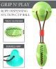 Pet Life 'Grip N' Play' Treat Dispensing Football Suction Cupped