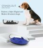 Pet Life 'Cirlicue' Mountain Shaped Slow Feeding Pet Bowl