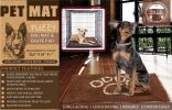 Pet Life Quick-Drying Anti-Skid and Machine Washable Dog Mat