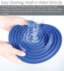 Pet Life 'Cirlicue' Shark Fin Shaped Slow Feeding Pet Bowl