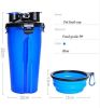 Storage Pet Food and Water Cup Collapsible Water Bowl