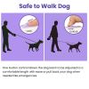 Retractable Extendable Dog Walking Leash with Flashlight Light, Waste Bag Dispenser