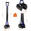 31.5in Pet Pooper Scooper Foldable Waste Pick Up Rake