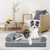 Dog Bed Pet Couch with Washable and Removable Cover for Medium Large Dogs