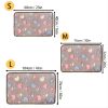 Prt Soft Heart Print Rug 23in*16in M 30in*20in L 41in*30in
