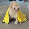 New coral velvet pet dry towel dog bath towel soft pet bath towel