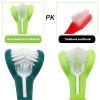 Three Sided Pet Toothbrush Cleaning Dog Brush Bad Breath Teeth Care Tool